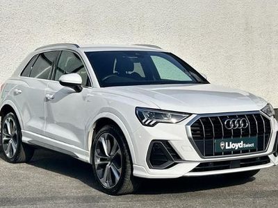 Used Audi Q3 S-Line 150 HP (110 kW) 2022 White SUV