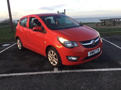 Used Vauxhall Viva 75 HP (55 kW) 2016 Red Hatchback