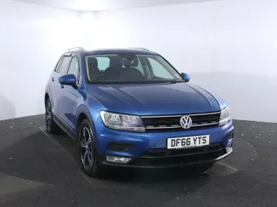 Used VW Tiguan SE 150 HP (110 kW) 2016 Blue SUV