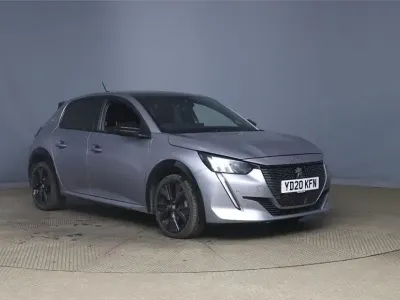 Used Peugeot 208 GT-line 100 HP (73 kW) 2020 Grey Hatchback