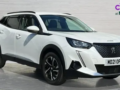 Used Peugeot 2008 Allure Premium 110 HP (80 kW) 2021 White SUV