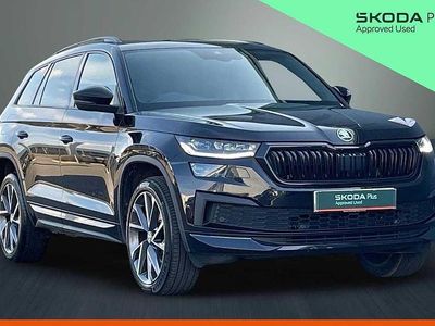 Used Skoda Kodiaq SportLine 150 HP (110 kW) 2023 Black magic pearl effect SUV