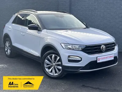 Begagnad VW T-Roc Design 115 HK (84 kW) 2019 Silver SUV