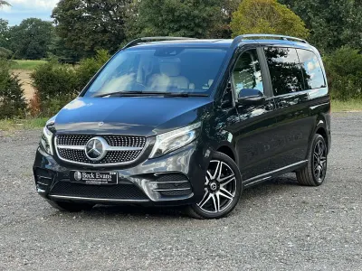 Used Mercedes V300 AMG line 239 HP (175 kW) 2020 Grey MPV