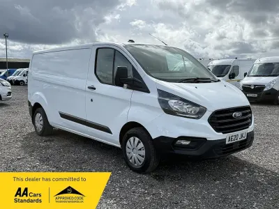Used Ford Transit Custom 105 HP (77 kW) 2020 White Van