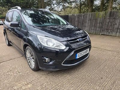Used Ford Grand C-Max Titanium 125 HP (91 kW) 2013 Black MPV