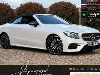 Begagnad Mercedes E350 AMG line 313 HK (230 kW) 2019 Vit Cab