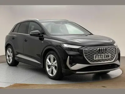 Used Audi Q4 e-tron S-Line 150 kW (204 HP) 2023 Black SUV