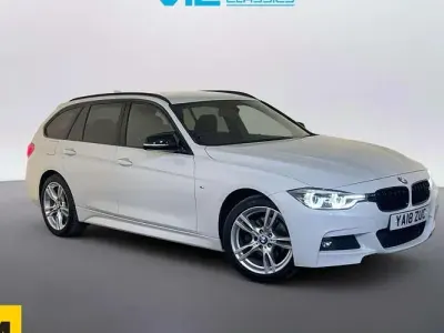 Used BMW 320 M Sport 190 HP (139 kW) 2018 White Estate