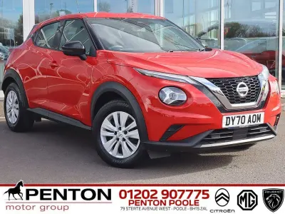 Used Nissan Juke Visia 117 HP (86 kW) 2020 Red SUV