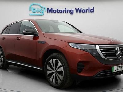 Used Mercedes EQC400 300 kW (408 HP) 2022 Red SUV