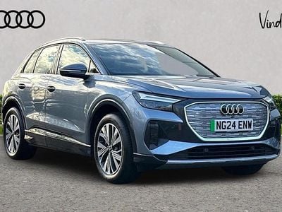 Blue Used 2024 Audi Q4 e-tron Sport SUV | £30,863 (Fair price)