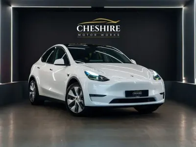 Used Tesla Model Y Long Range AWD 378 kW (514 HP) 2024 White SUV