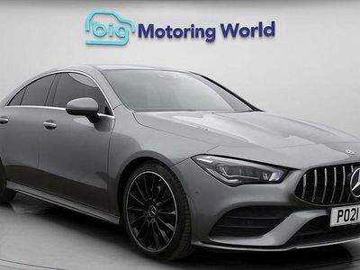 Begagnad Mercedes CLA200 AMG line 163 HK (119 kW) 2021 Grå Sportkupé