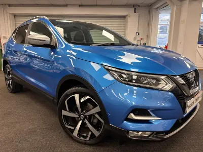 Used Nissan Qashqai Tekna+ 115 HP (84 kW) 2017 Blue SUV