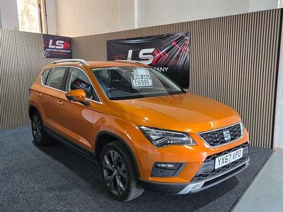 Second-hand Seat Ateca Ecomotive 115 CP (84 kW) 2017 Portocaliu SUV