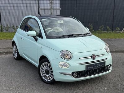 Used Fiat 500 Lounge 69 HP (50 kW) 2017 Green Hatchback