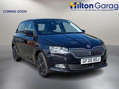 Used Skoda Fabia SE 95 HP (69 kW) 2020 Black Hatchback