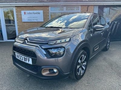 Used Citroën C3 PureTech 83 HP (61 kW) 2023 Grey Hatchback