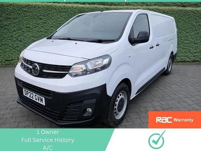 Used Vauxhall Vivaro S 2022 White MPV