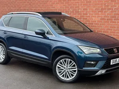 Used Seat Ateca 4Drive 190 HP (139 kW) 2018 Blue SUV