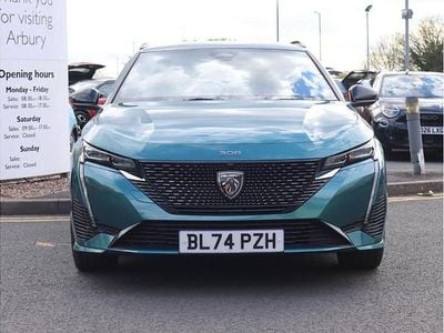 Second-hand Peugeot 308 SW GTi 129 CP (94 kW) 2024 Albastru Break