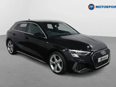 Used Audi A3 S-Line 2023 Black Sedan