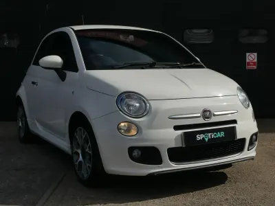 Używany Fiat 500 S 69 KM (50 kW) 2015 Biały Hatchback