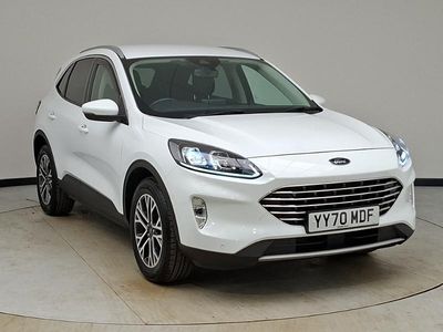 Käytetty Ford Kuga Titanium 120 HP (88 kW) 2021 Valkoinen Katumaasturi