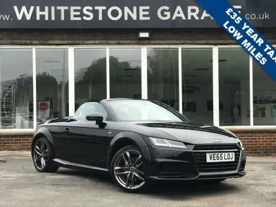 Used Audi TT Roadster S-Line 184 HP (135 kW) 2015 Mythos black Cabriolet