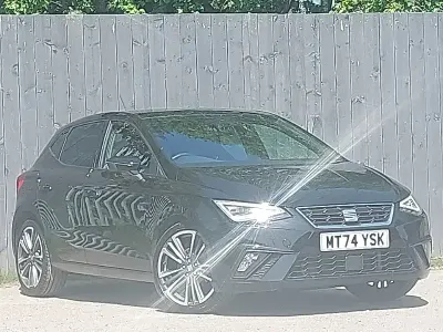 Used Seat Ibiza 115 HP (84 kW) 2024 Black Hatchback