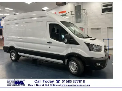 Used Ford Transit 130 HP (95 kW) 2022 White Van