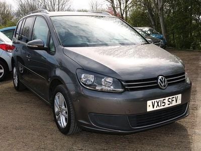 Used VW Touran SE 105 HP (77 kW) 2015 Grey MPV