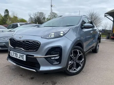 Used Kia Sportage GT-Line 177 HP (130 kW) 2020 Silver SUV