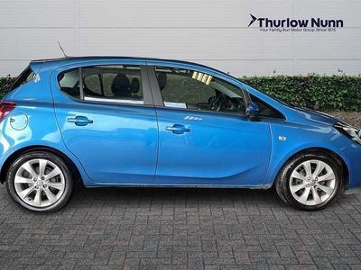 Used Vauxhall Corsa 90 HP (66 kW) 2018 Blue Hatchback
