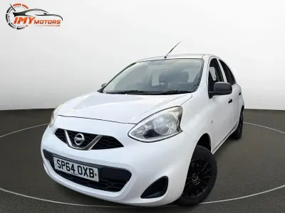 Used Nissan Micra Visia 80 HP (58 kW) 2014 White Hatchback