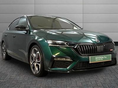 Used Skoda Octavia vRS 245 HP (180 kW) 2023 Royal green metallic Hatchback