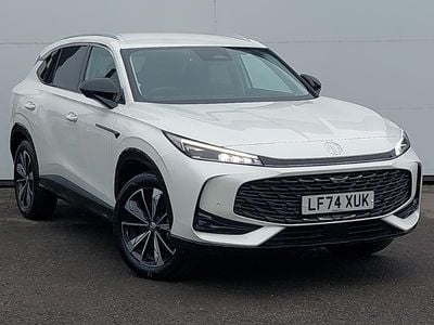 White Used 2024 MG HS Trophy SUV | £18,998 (Fair price)