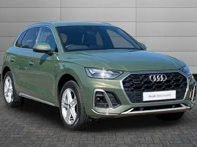 Used Audi Q5 S-Line 204 HP (150 kW) 2024 Green SUV