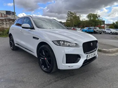 Used Jaguar F-Pace Chequered Flag 180 HP (132 kW) 2020 White SUV
