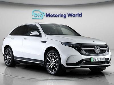 Used Mercedes EQC400 AMG line 300 kW (408 HP) 2022 White SUV