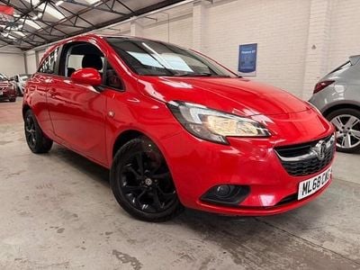 Used Vauxhall Corsa 75 HP (55 kW) 2018 Red Hatchback