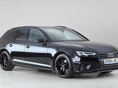 Used Audi A4 Black Edition 245 HP (180 kW) 2019 Black Estate