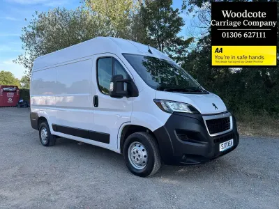 Used Peugeot Boxer S 140 HP (102 kW) 2021 White Van