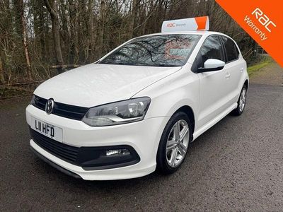 Used VW Polo R-line 105 HP (77 kW) 2013 White Hatchback