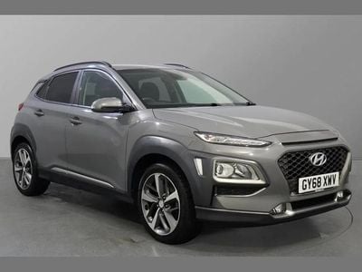 Used Hyundai Kona Premium 120 HP (88 kW) 2018 Grey SUV