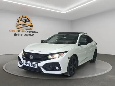 Used Honda Civic EX 120 HP (88 kW) 2018 White Hatchback