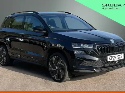Używany Skoda Karoq SportLine 150 KM (110 kW) 2024 Czarny SUV