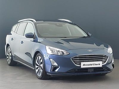 Used Ford Focus Zetec 120 HP (88 kW) 2019 Blue Estate