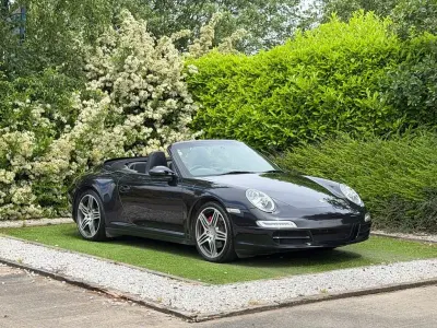 Used Porsche 911 Carrera 4S Cabriolet 350 HP (257 kW) 2007 Black Cabriolet